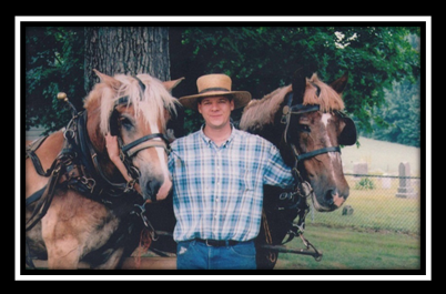 Jim with Horses