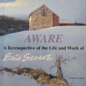 A book cover with an image of a barn and tree.